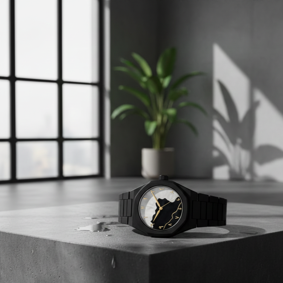 Black Aura Watch – Premium Analog Watch for Men & Women
