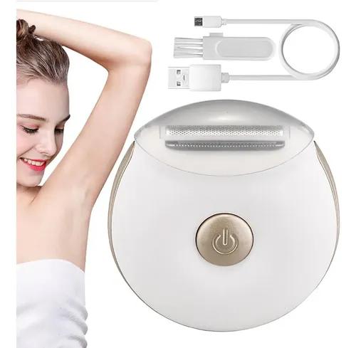 2-in-1 Rechargeable Painless Hair Remover for Women | USB Electric Shaver
